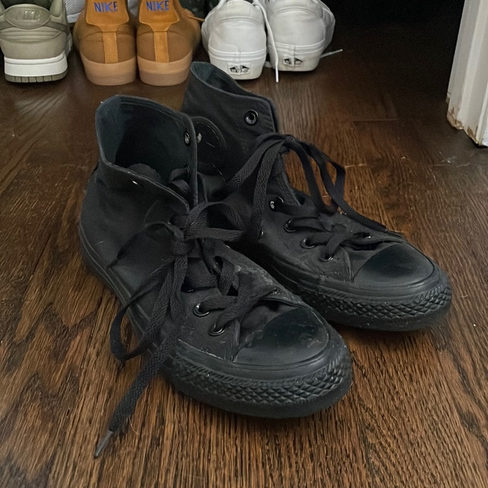 Black converse chuck taylor all stars
